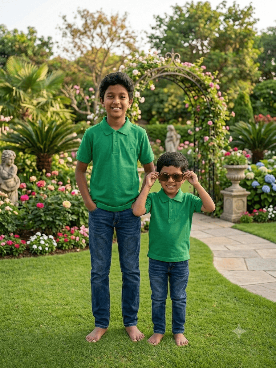 BOYS COTTON POLO