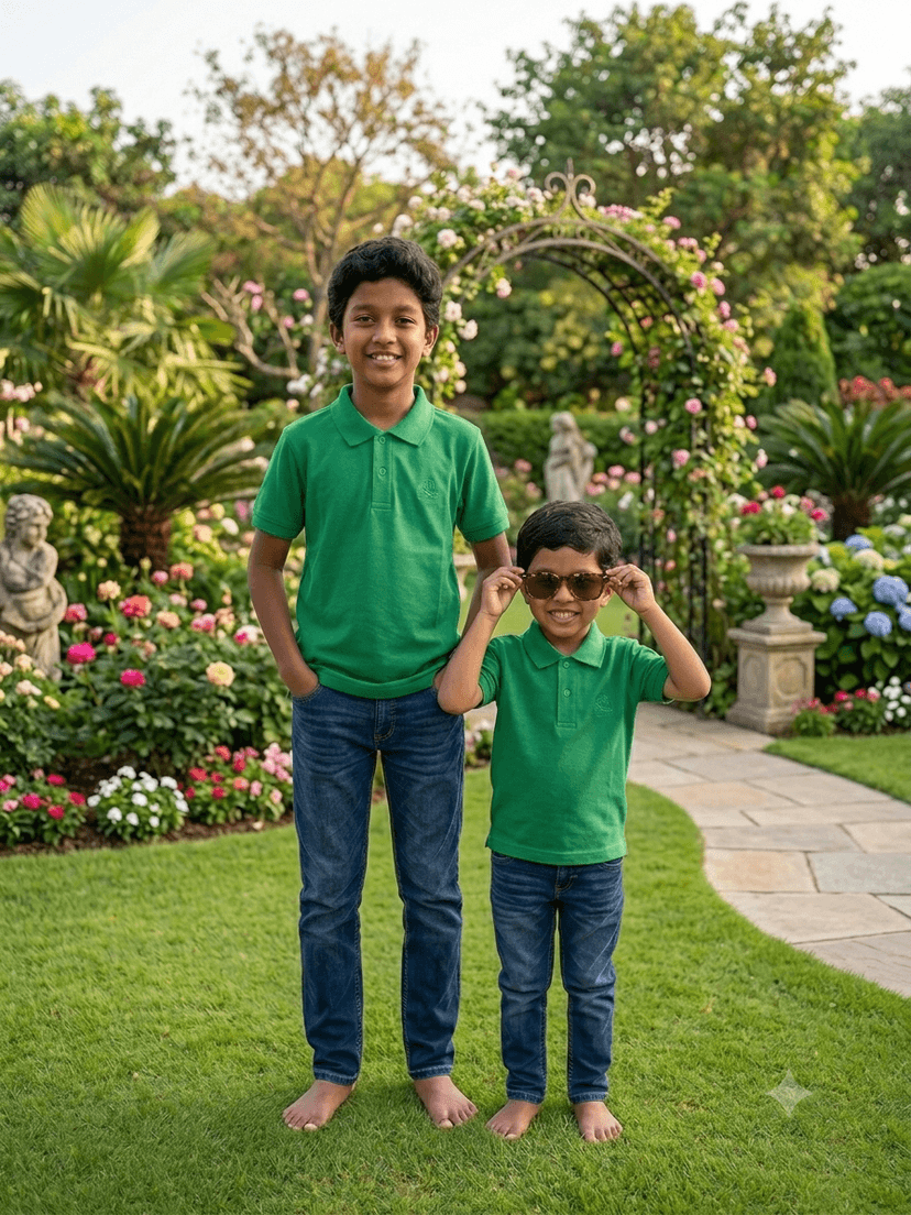 BOYS COTTON POLO