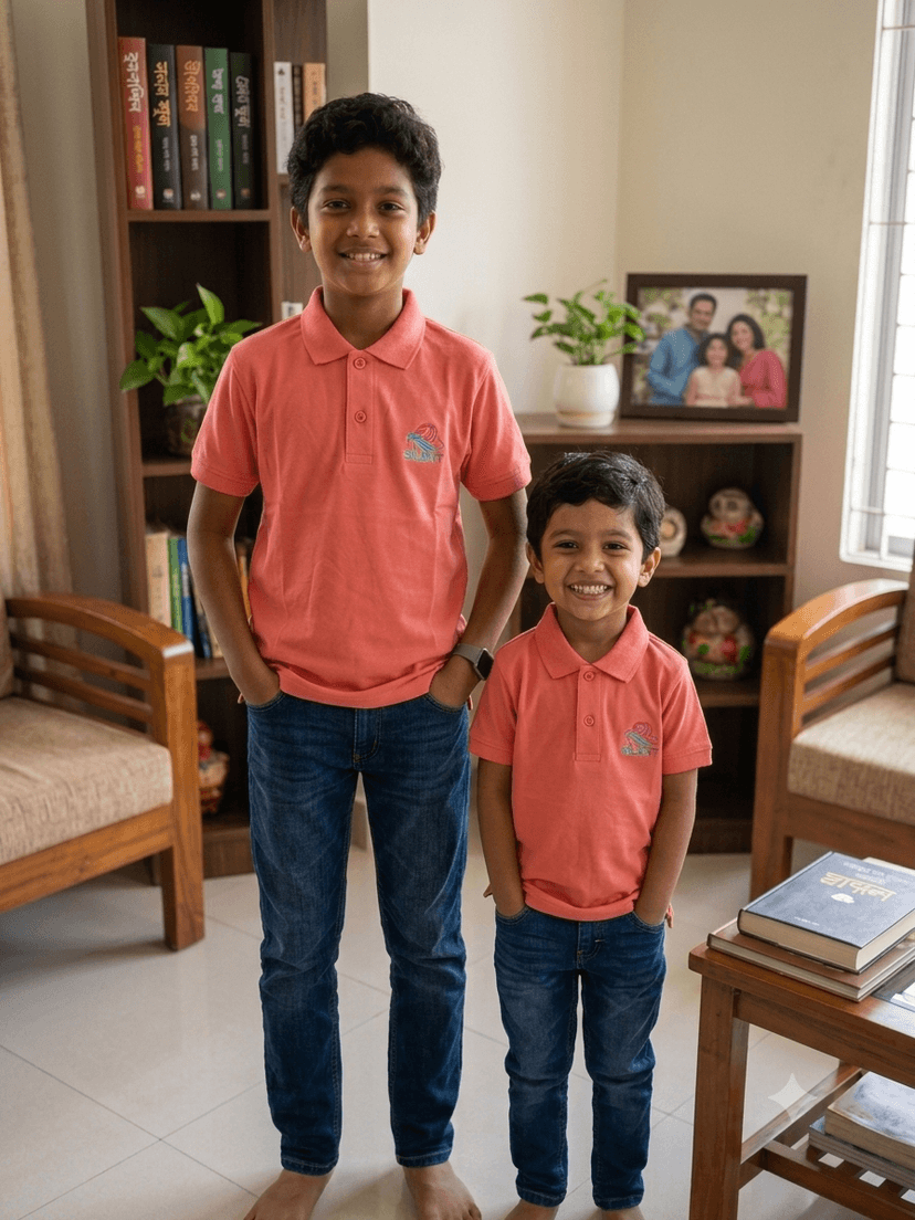 BOYS COTTON POLO